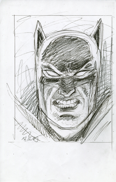 Batman Lighting Study #2, Greg Hildebrandt