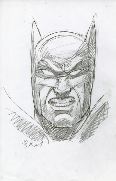 Batman Lighting Study #3, Greg Hildebrandt