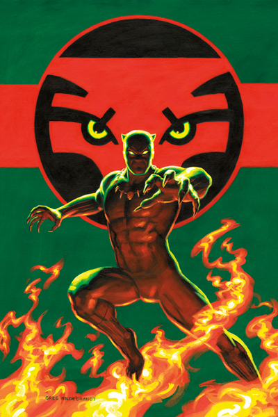 Black Panther - Marvel Cover, Greg Hildebrandt