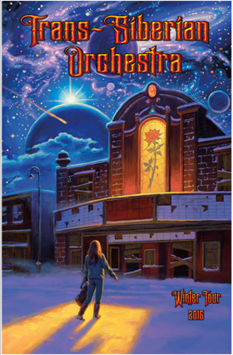 Trans-Siberian Orchestra 2016 Program Book - WEST, Greg Hildebrandt