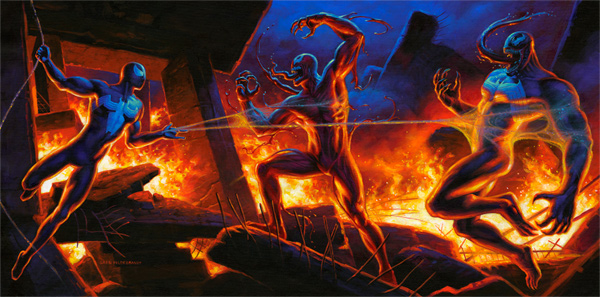 Spider-Man vs. Venom and Carnage, Greg Hildebrandt
