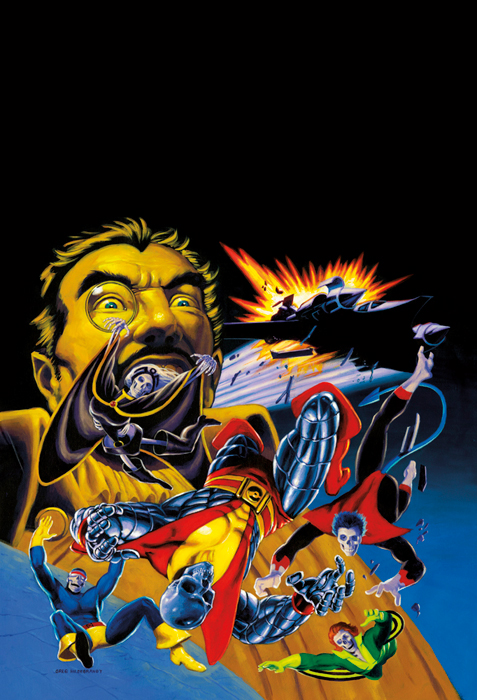 Death of X - Marvel Cover, Greg Hildebrandt