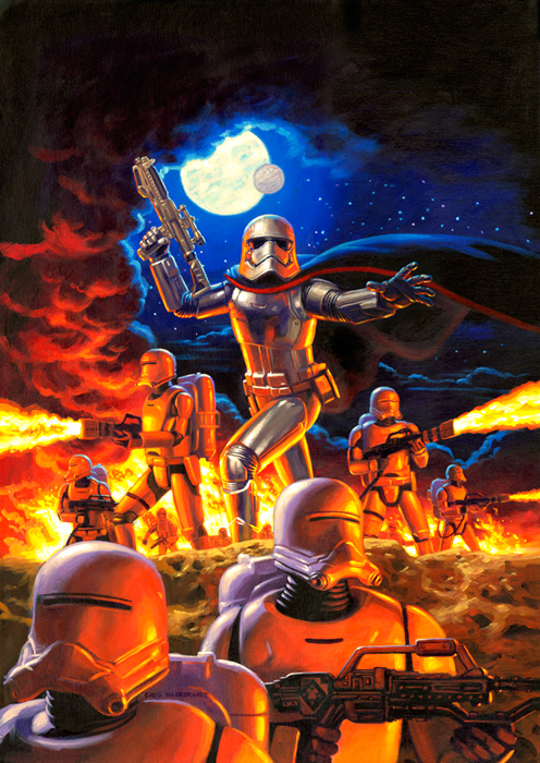 Captain Phasma - Cover, Greg Hildebrandt