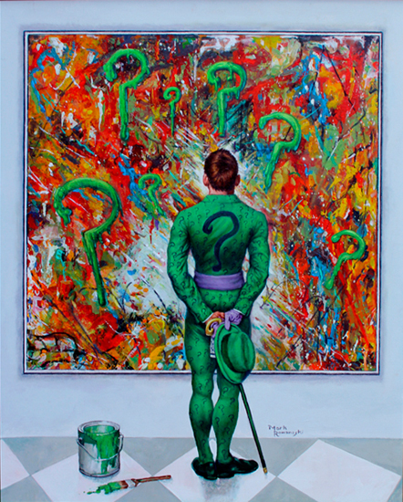 The Riddler , Mark Romanoski