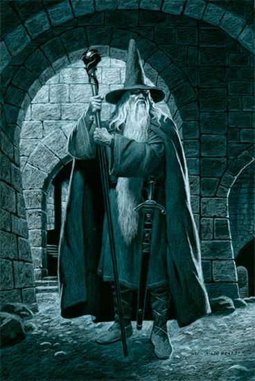 Gandalf - Photo Print - Large, Greg Hildebrandt