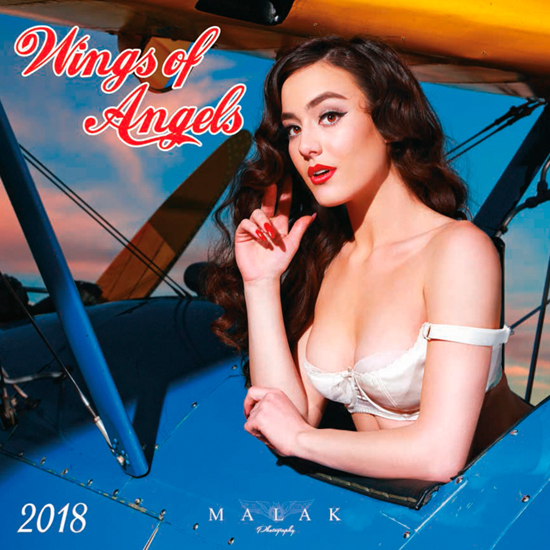 Wings of Angels 2018 Pinup Calendar, Michael Malak