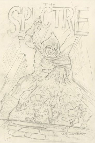 Spectre - Sketch, Greg Hildebrandt