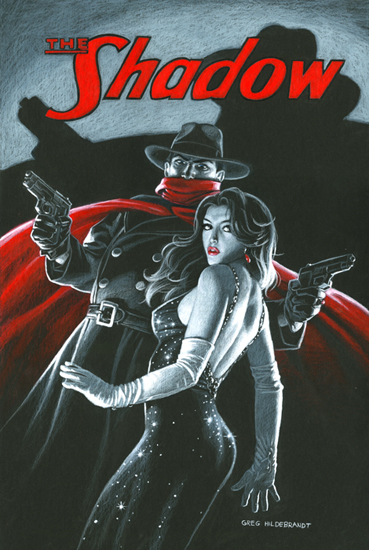 The Shadow and Margo Lane - BB, Greg Hildebrandt