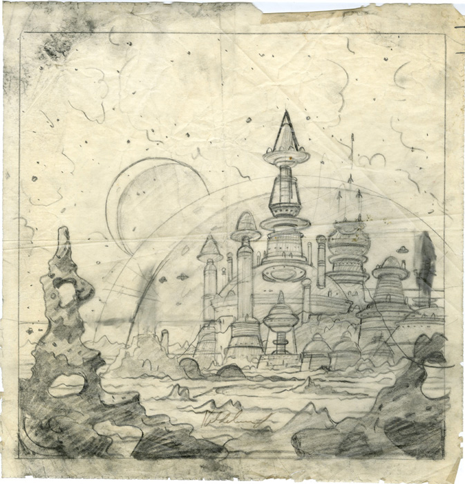 Star Castle Final Sketch, Brothers Hildebrandt