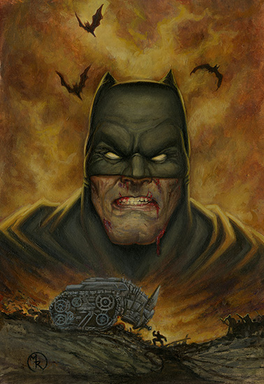 Homage to Miller Dark Knight, Mark Romanoski