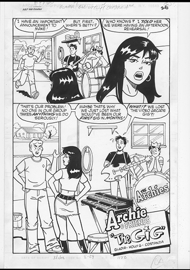 Archie and Friends #60 Pg26, Holly Golightly