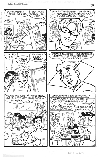 Archie and Friends #52 Pg30, Holly Golightly