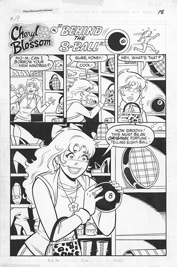 Cheryl Blossom #29 Pg18, Holly Golightly