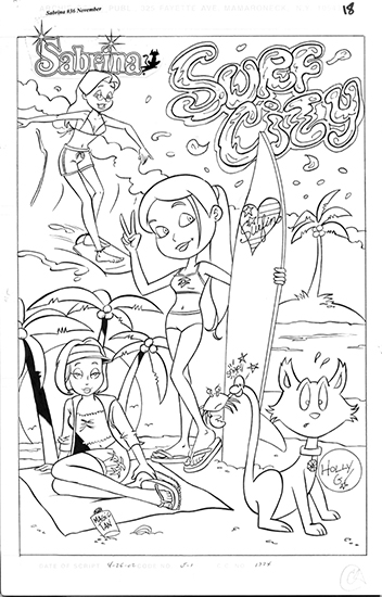 Sabrina #36 Pg18, Holly Golightly