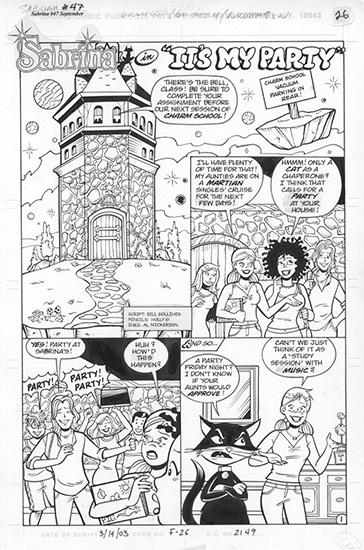 Sabrina #47 Pg26, Holly Golightly