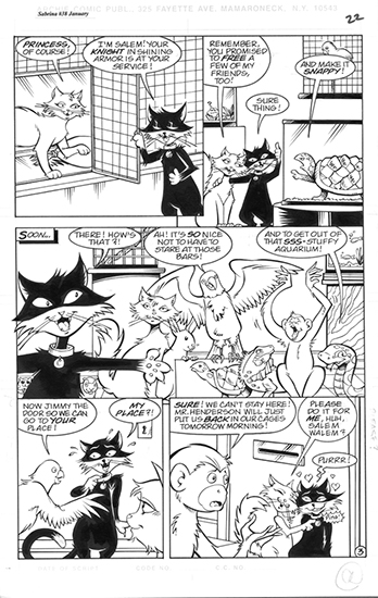 Sabrina #38 Pg22, Holly Golightly