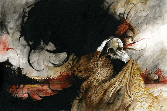 NYCC SPECIAL - The Seller of Skulls, Daniele Serra
