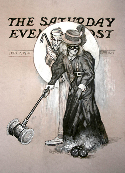 Pop Meets Rockwell Study - Puttin and Puddin: NYCC Special, Mark Romanoski