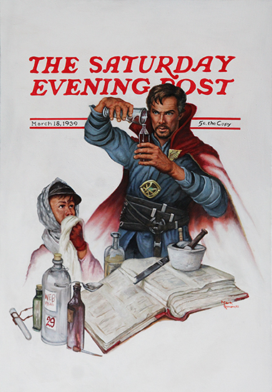 Pop Meets Rockwell  Dr. Strange the Pharmacist, Mark Romanoski