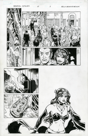 Deadpool - The Gauntlet Issue: 10 Page: 3, Nelson DeCastro