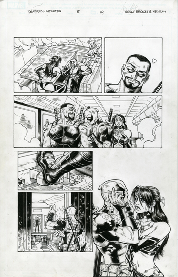 Deadpool - The Gauntlet Issue: 5 Page: 10, Nelson DeCastro