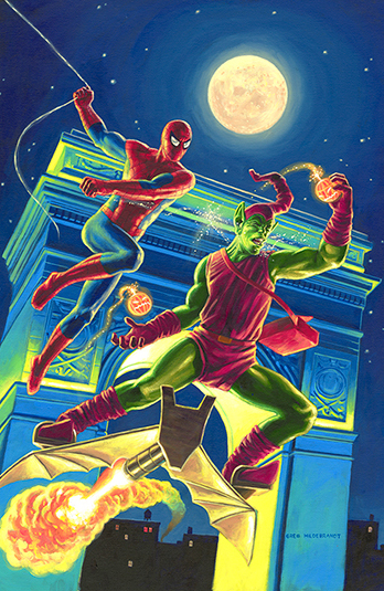 Spider-Man Vs The Green Goblin Marvel, Greg Hildebrandt