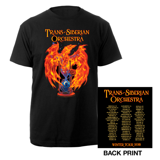 2018 TSO Fire Phoenix - T-Shirt - XL, Greg Hildebrandt