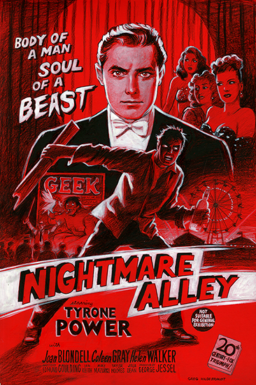 What If  Nightmare Alley Red Board, Greg Hildebrandt