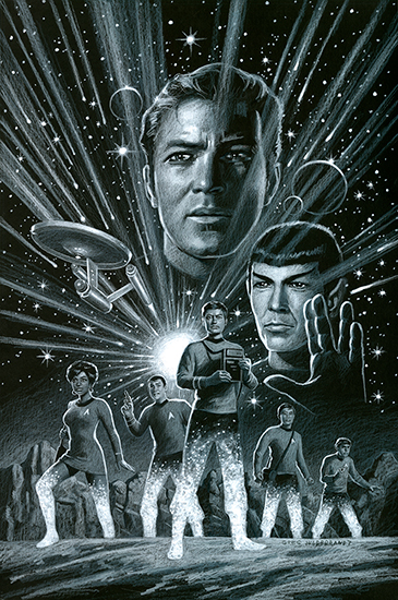 Star Trek: Year Five Black Board, Greg Hildebrandt