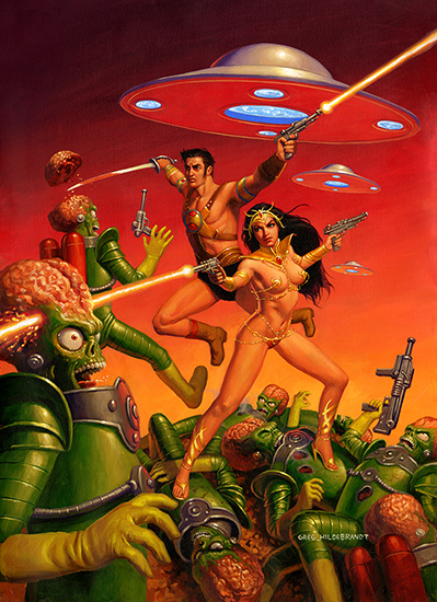 Warlord of Mars, Greg Hildebrandt