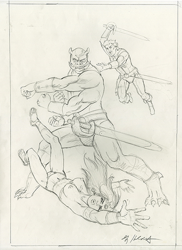 John Carter of Mars Preliminary, Greg Hildebrandt