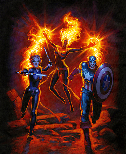 The Avengers Variant Cover, Greg Hildebrandt