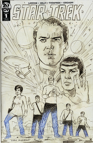Star Trek: Year Five #1 Retailer Variant Cover, Greg Hildebrandt
