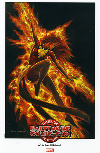 Dark Phoenix - Baltimore Comic-Con Exclusive, Greg Hildebrandt