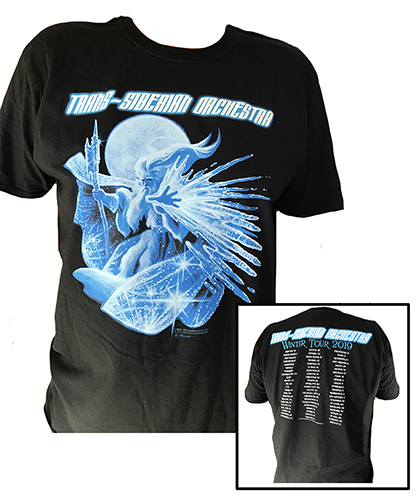TSO Concert T-Shirt - The Wizard of Winter - L, Greg Hildebrandt