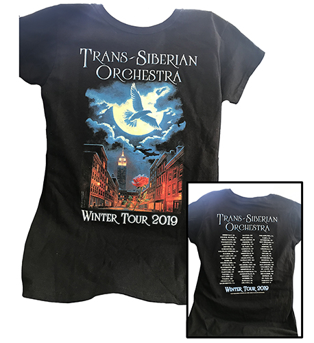 TSO Cassandra and the Rose Concert Tour T-Shirt - Womens XL, Greg Hildebrandt