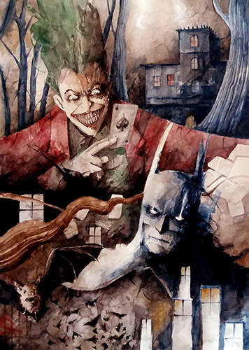The Joker vs Batman , Daniele Serra