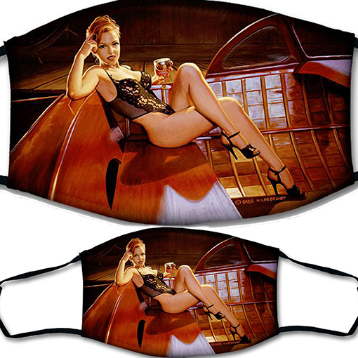 Midnight Lace - Mask, Greg Hildebrandt