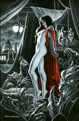 The Gargoyle Market, Greg Hildebrandt