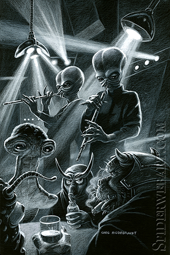 The Mos Eisley Cantina Band, Greg Hildebrandt