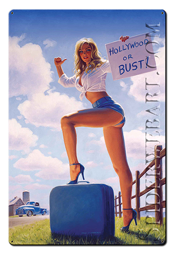 Hollywood or Bust - No Text - Small, Greg Hildebrandt