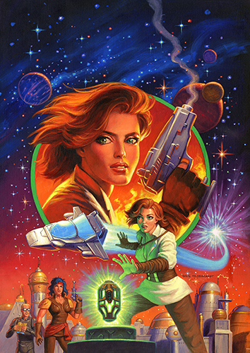 Adrienne James - Cover, Greg Hildebrandt
