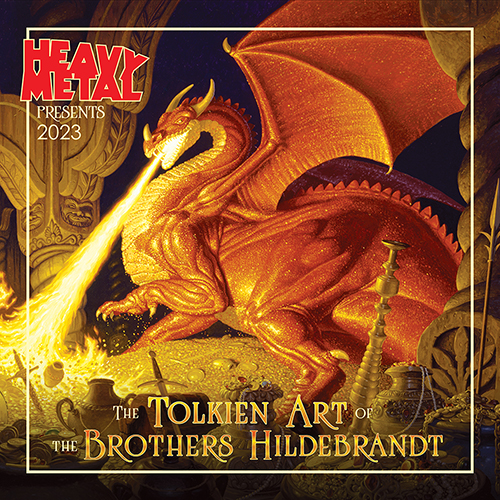 2023 The Tolkien Art of the Brothers Hildebrandt Calendar - SIGNED by Greg Hildebrandt, Brothers Hildebrandt