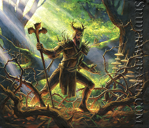 Magic the Gathering: Questing Druid, Greg Hildebrandt