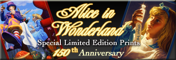 Alice in Wonderland 150th Anniversary Limited Edition Prints | Greg Hildebrandt