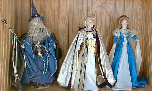 Tolkien dolls Franklin Mint