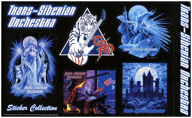 Trans-Siberian Orchestra stickers