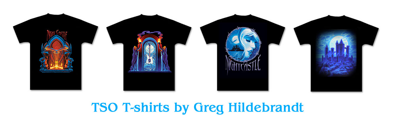 Trans-Siberian Orchestra t-shirts