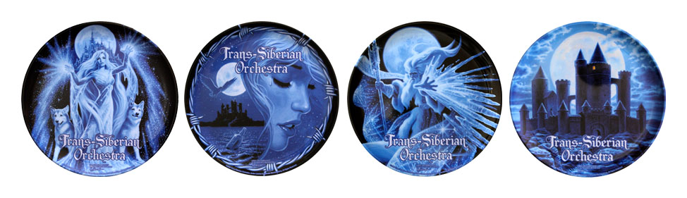 Trans-Siberian Orchestra collector plates