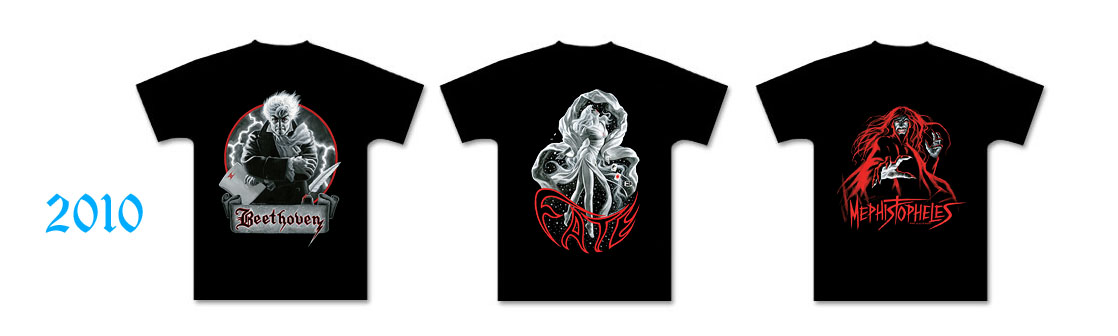 TSO Beethoven tshirts by Greg Hildebrandt